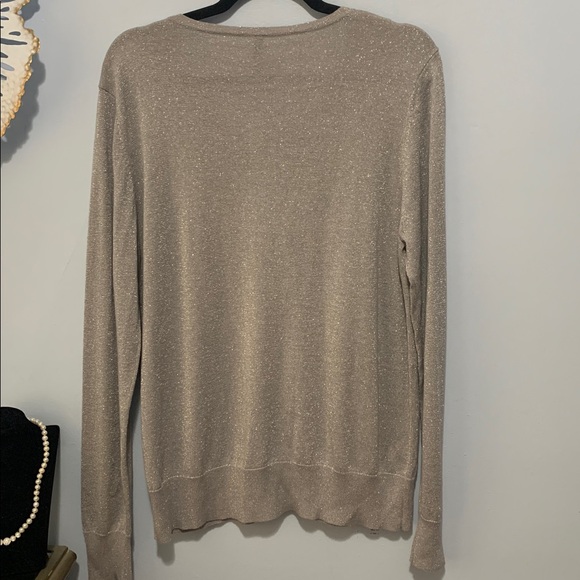 Falls Creek silver button up cardigan size xl - Picture 6 of 6